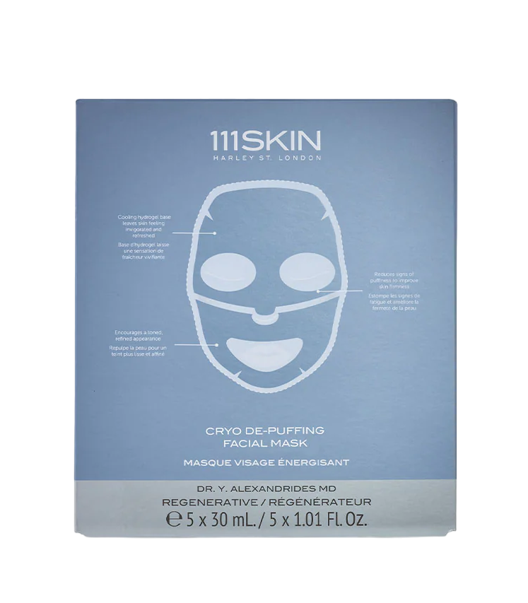 111SKIN Sub Zero De-Puffing Energy Mask 5p - интернет-магазин профессиональной косметики Spadream, изображение 54027