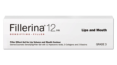 Fillerina 12HA Densifying-Filler Lips and Mouth Grade 3 7ml - интернет-магазин профессиональной косметики Spadream, изображение 48776