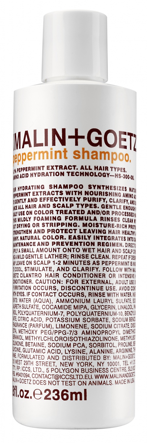 MALIN+GOETZ peppermint shampoo 236 ml. - интернет-магазин профессиональной косметики Spadream, изображение 17455
