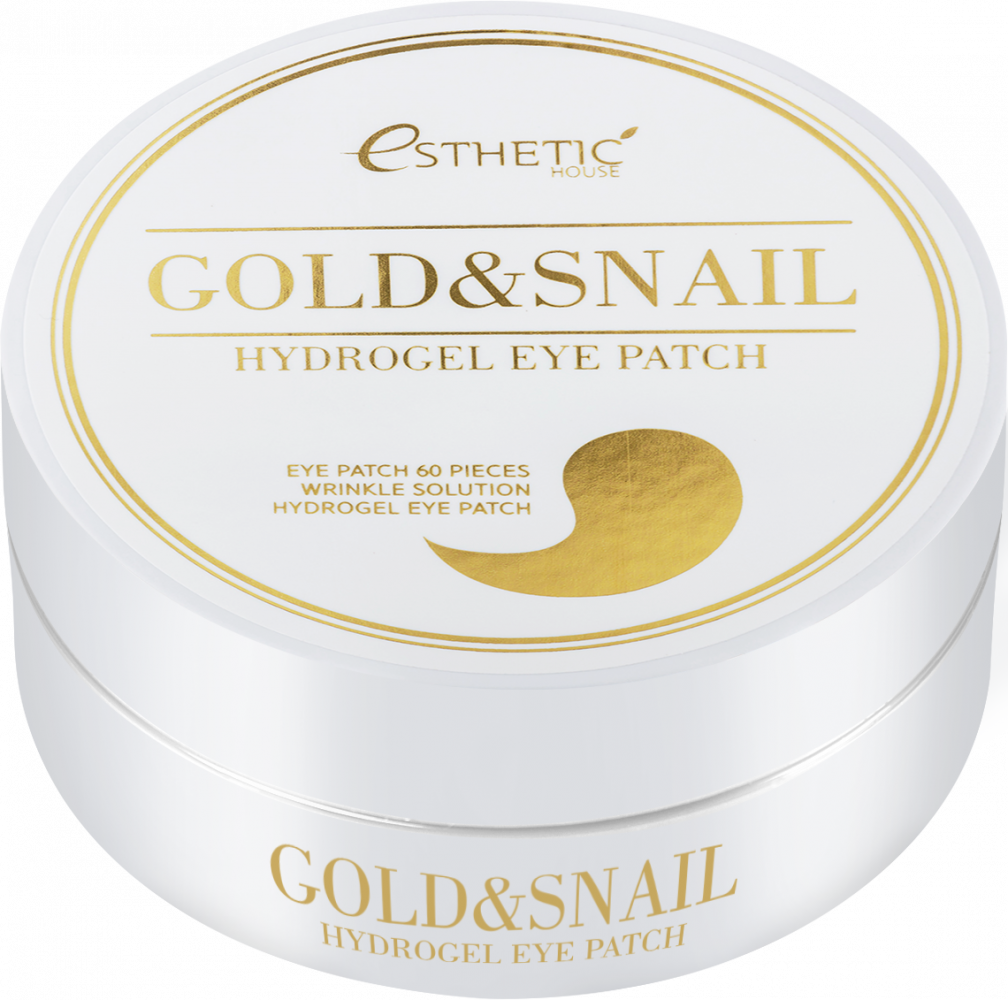 Esthetic House Gold and Snail Hydrogel Eye Patch - интернет-магазин профессиональной косметики Spadream, изображение 40282