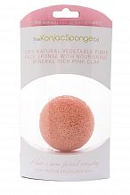 The Konjac Sponge Premium Facial Puff with Pink Clay - интернет-магазин профессиональной косметики Spadream, изображение 23416