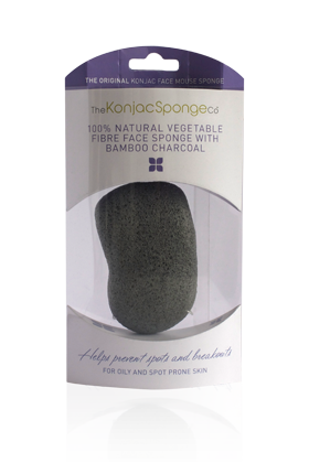 The Konjac Sponge Premium Face Mouse Sponge Bamboo Charcoal - интернет-магазин профессиональной косметики Spadream, изображение 23447
