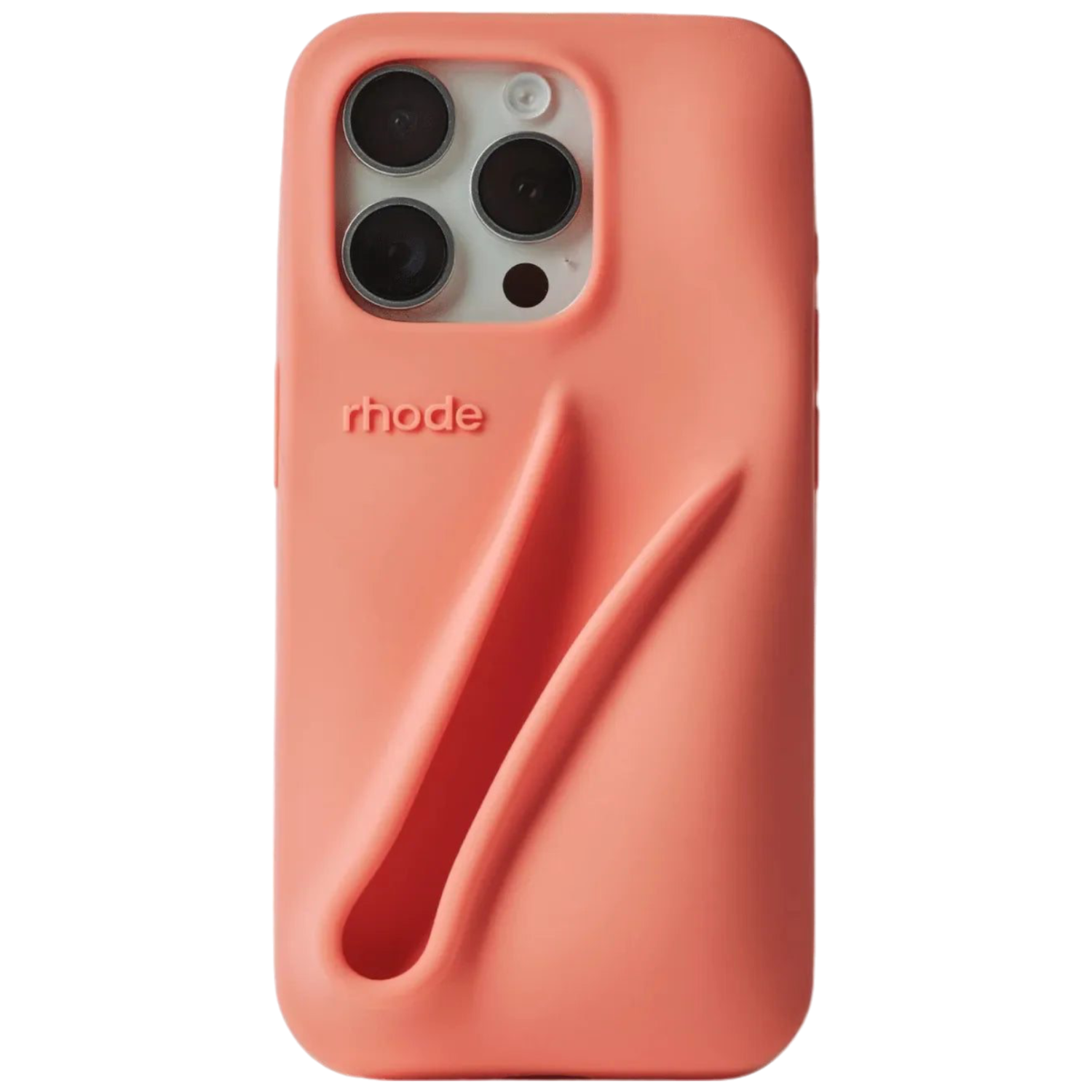 Rhode Lip Case Peach Pit For iPhone 15 Pro - интернет-магазин профессиональной косметики Spadream, изображение 58262