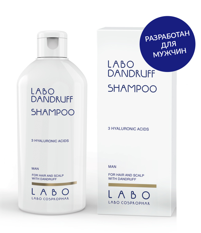 Crescina Labo Man Dandruff Shampoo-3HA 200ml - интернет-магазин профессиональной косметики Spadream, изображение 34539