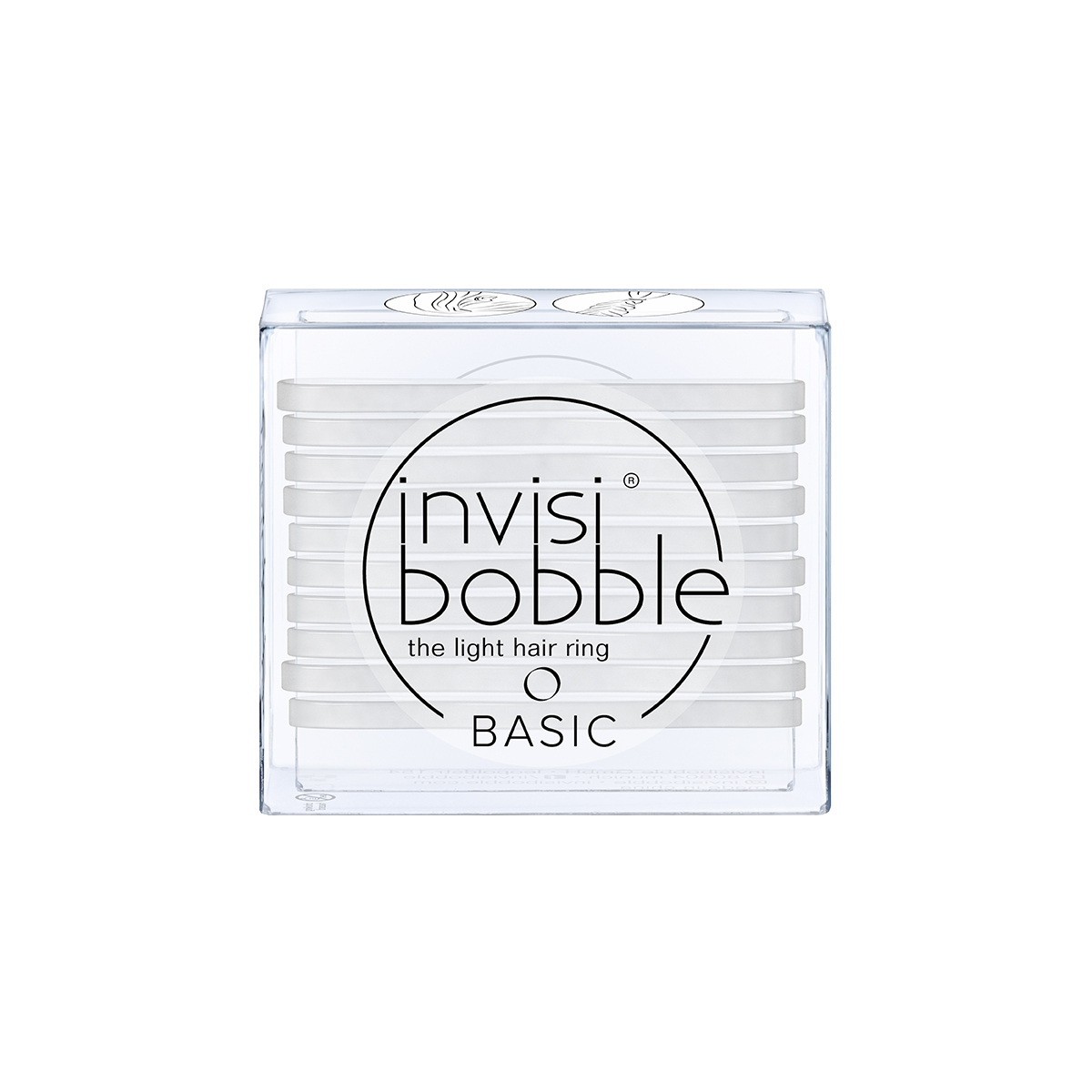 Invisibobble BASIC Crystal Clear - интернет-магазин профессиональной косметики Spadream, изображение 26136