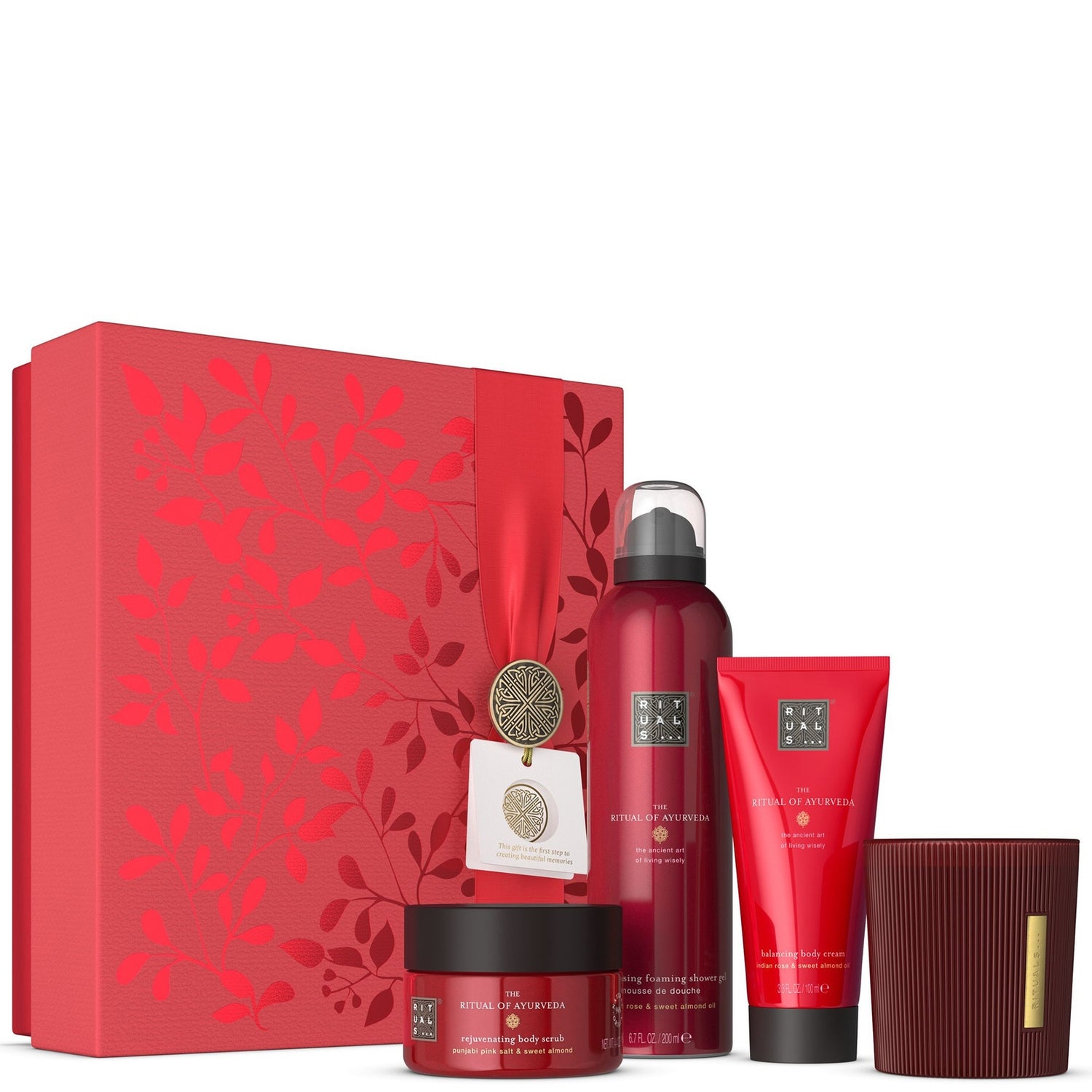 Rituals The Ritual of Ayurveda Medium Gift Set 200/100ml/125/140g - интернет-магазин профессиональной косметики Spadream, изображение 61433