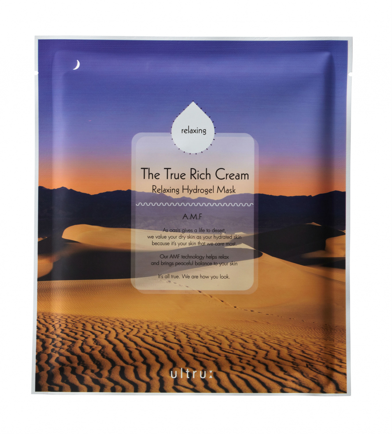 

Ultru The True Rich Cream Relaxing Hydrogel Mask
