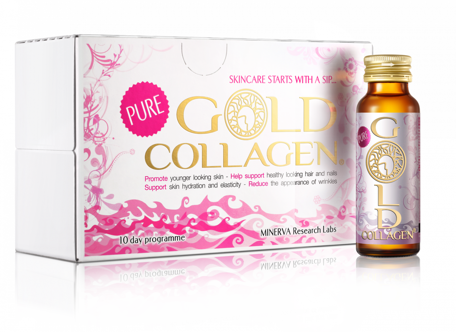 Pure Gold Collagen 10x50ml - интернет-магазин профессиональной косметики Spadream, изображение 32366
