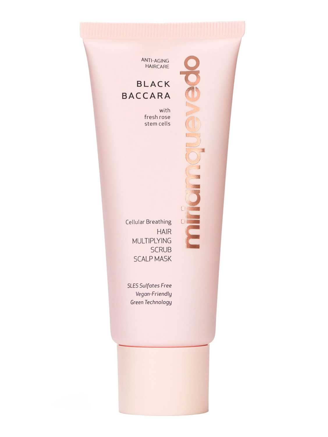 Miriamquevedo Black Baccara Cellular Breathing Hair Multiplying Scrub Mask 200ml - интернет-магазин профессиональной косметики Spadream, изображение 56814