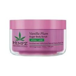 

Hempz Vanilla Plum Herbal Sugar Body Scrub 176g.