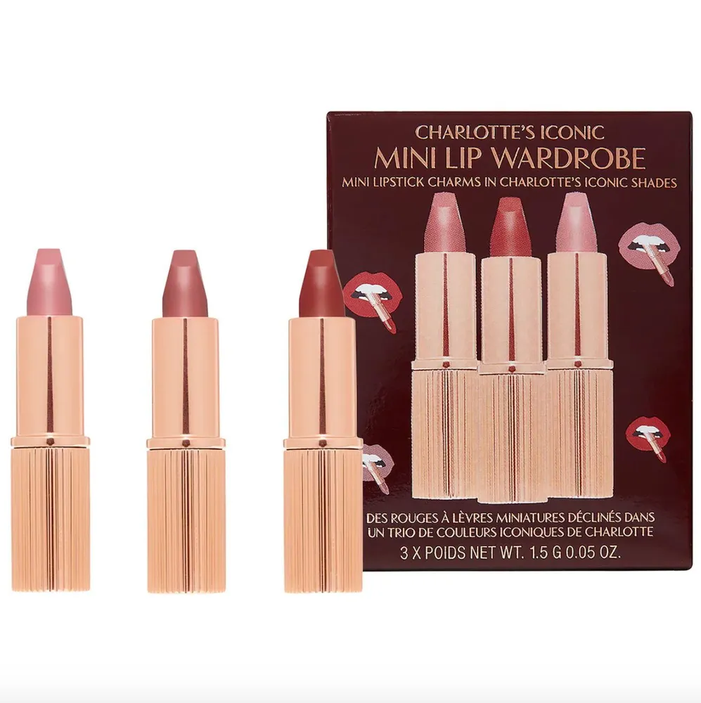 Charlotte Tilbury Iconic Mini Lip Wardrobe 3x1,5g - интернет-магазин профессиональной косметики Spadream, изображение 59062