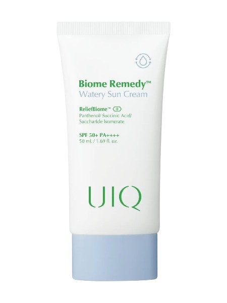 UIQ SPF50 Biome Remedy™ Watery Sun Cream 50ml - интернет-магазин профессиональной косметики Spadream, изображение 66924