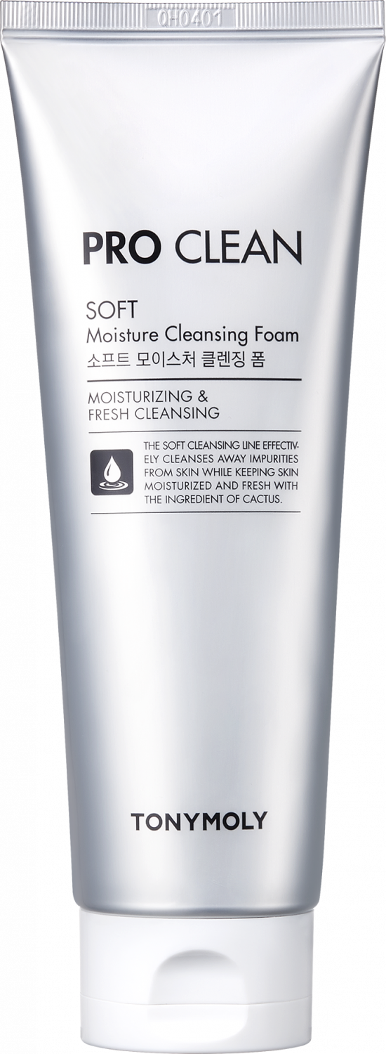 

Tony Moly Pro Clean Soft Moisture Cleansing Foam 150ml