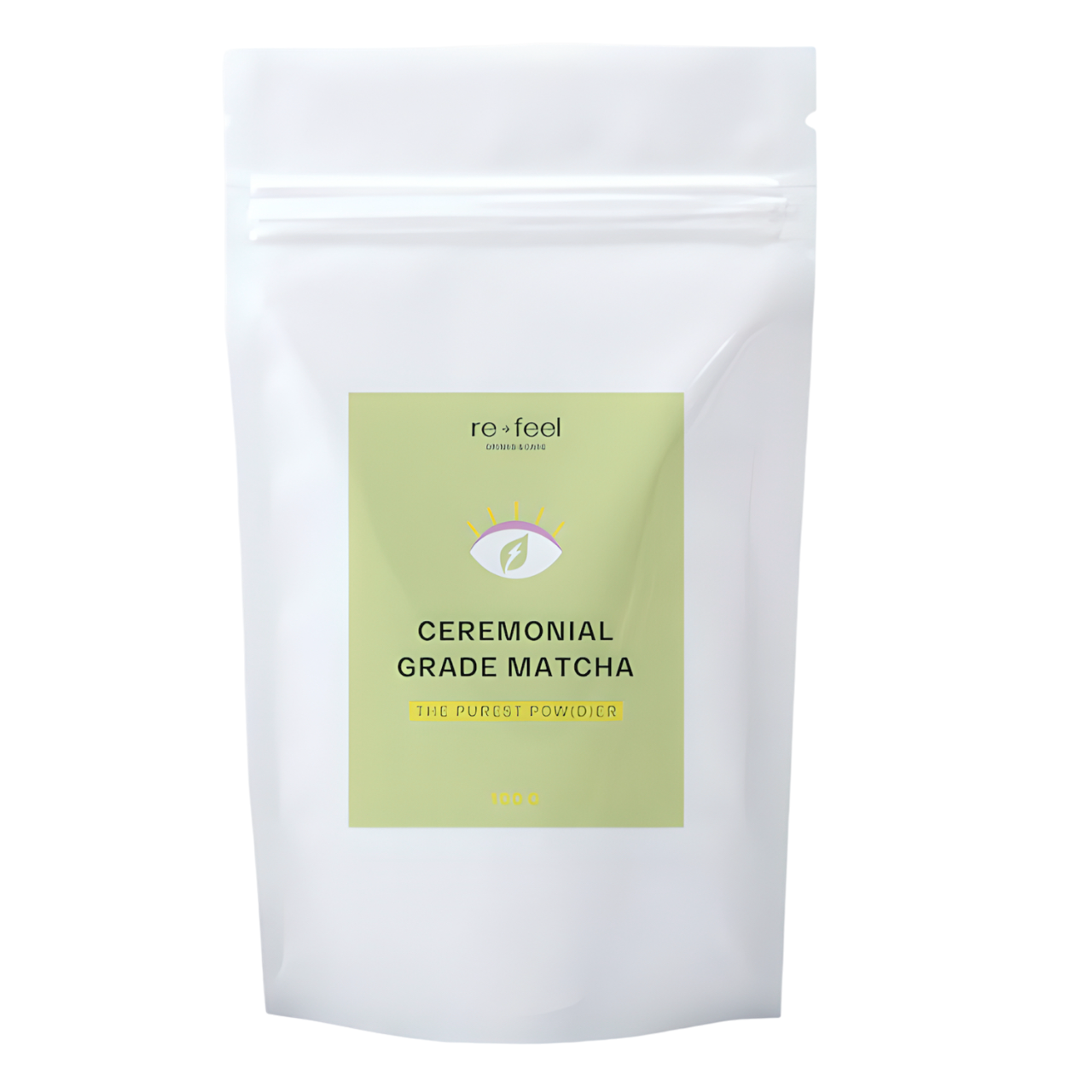 Re-Feel Ceremonial Grade Matcha 100g - интернет-магазин профессиональной косметики Spadream, изображение 54909