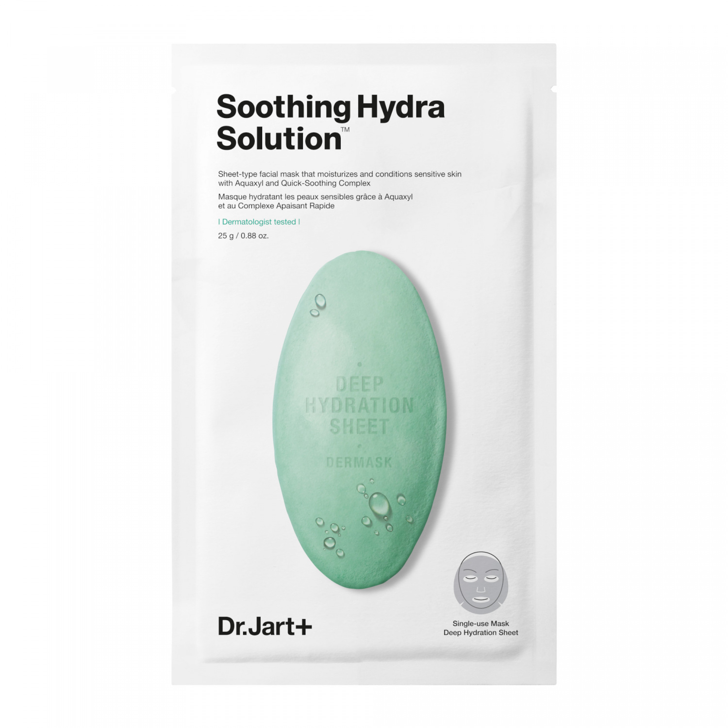 Dr.Jart+ Dermask Water Jet Soothing Hydra Solution 1p - интернет-магазин профессиональной косметики Spadream, изображение 39487
