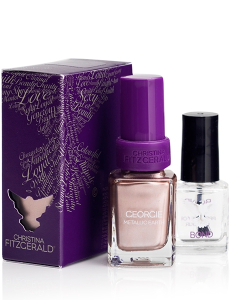 

Лак Christina Fitzgerald Georgie METALLIC EARTH + BOND 12ml/9ml