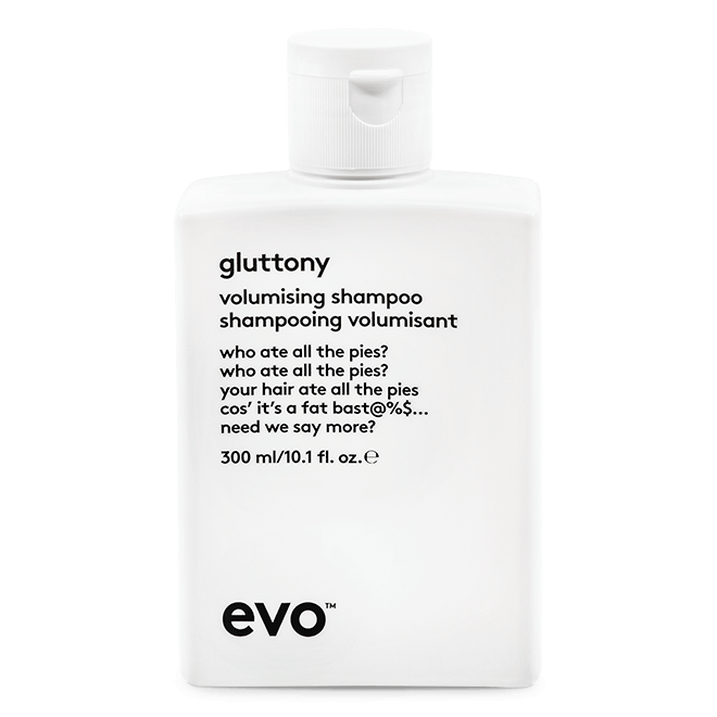 Evo Gluttony Volumising Shampoo 300ml - интернет-магазин профессиональной косметики Spadream, изображение 57675