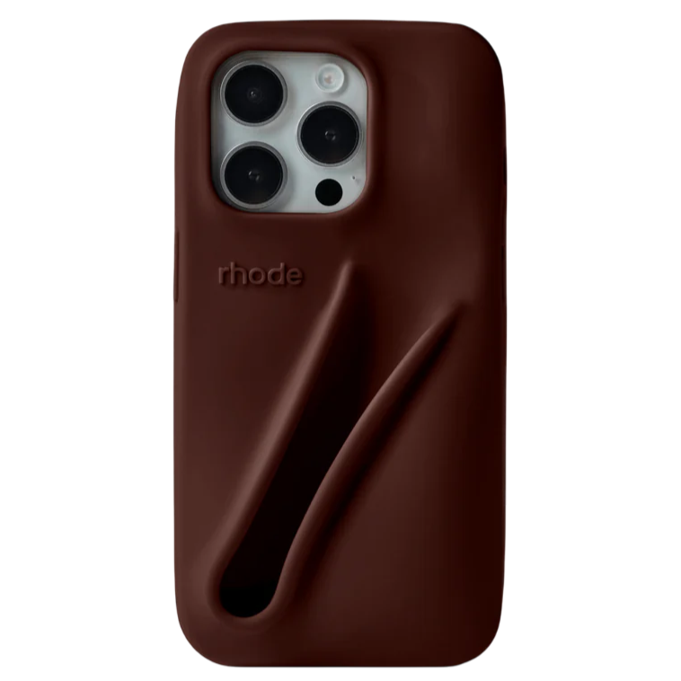 Rhode Lip Case Espresso For iPhone 16 Pro - интернет-магазин профессиональной косметики Spadream, изображение 59710