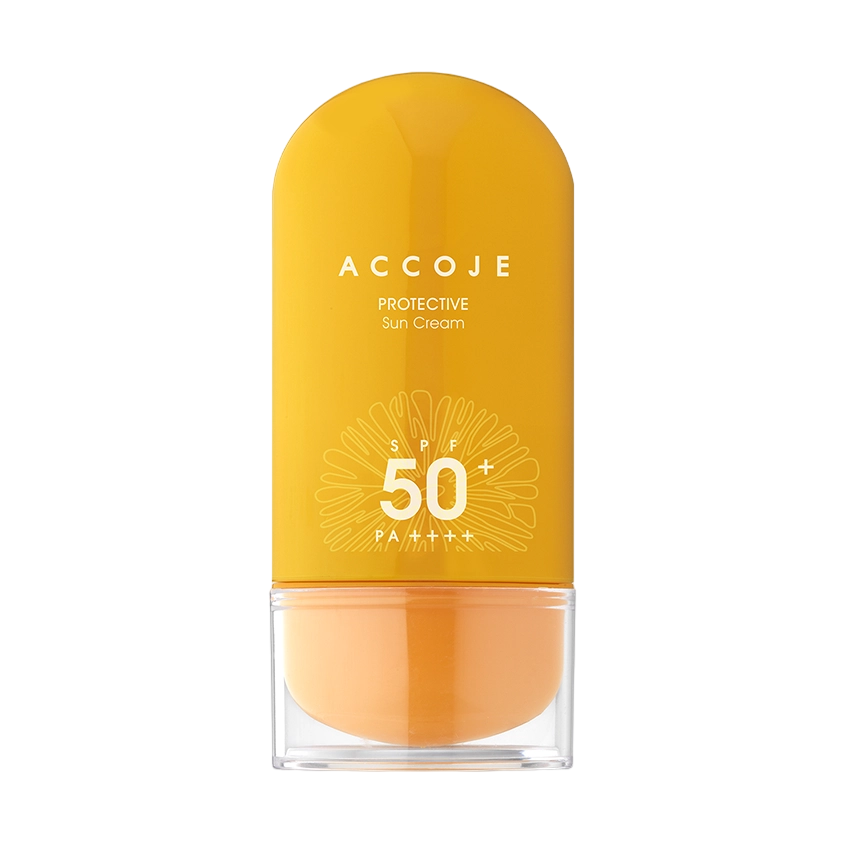 Accoje Protective Sun Cream SPF50+ PA++++ 50ml - интернет-магазин профессиональной косметики Spadream, изображение 56142