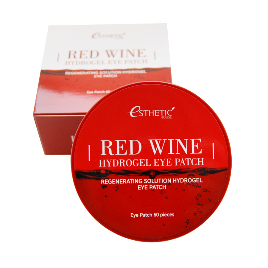 Esthetic House Red Wine Hydrogel Eye Patch - интернет-магазин профессиональной косметики Spadream, изображение 31432