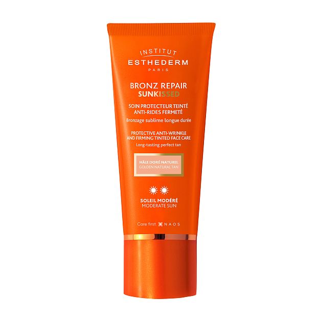 Institut Esthederm Sun Care Bronz Repair Sunkissed Moderate Sun Cream 50ml - интернет-магазин профессиональной косметики Spadream, изображение 57188