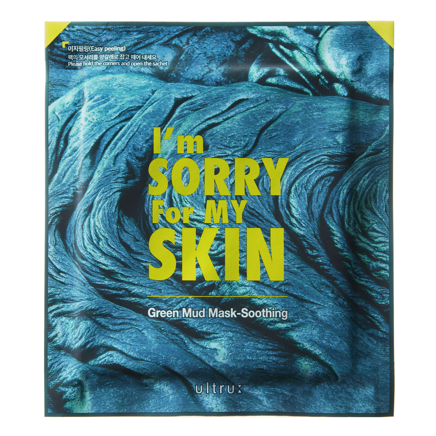 

Ultru I'm Sorry for My Skin Mud Mask - green 5p.