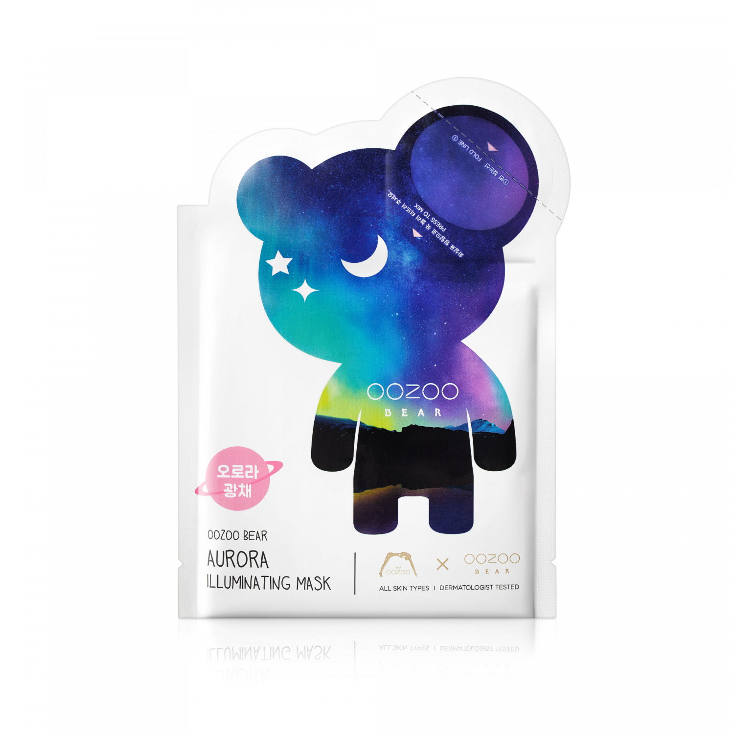 

The OOZOO Bear aurora illuminating mask