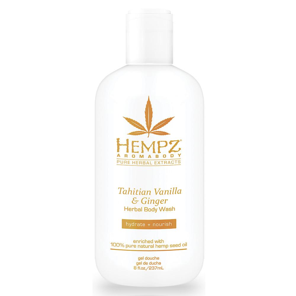 Hempz Tahitian Vanilla & Ginger Herbal Body Wash 237ml - интернет-магазин профессиональной косметики Spadream, изображение 28490