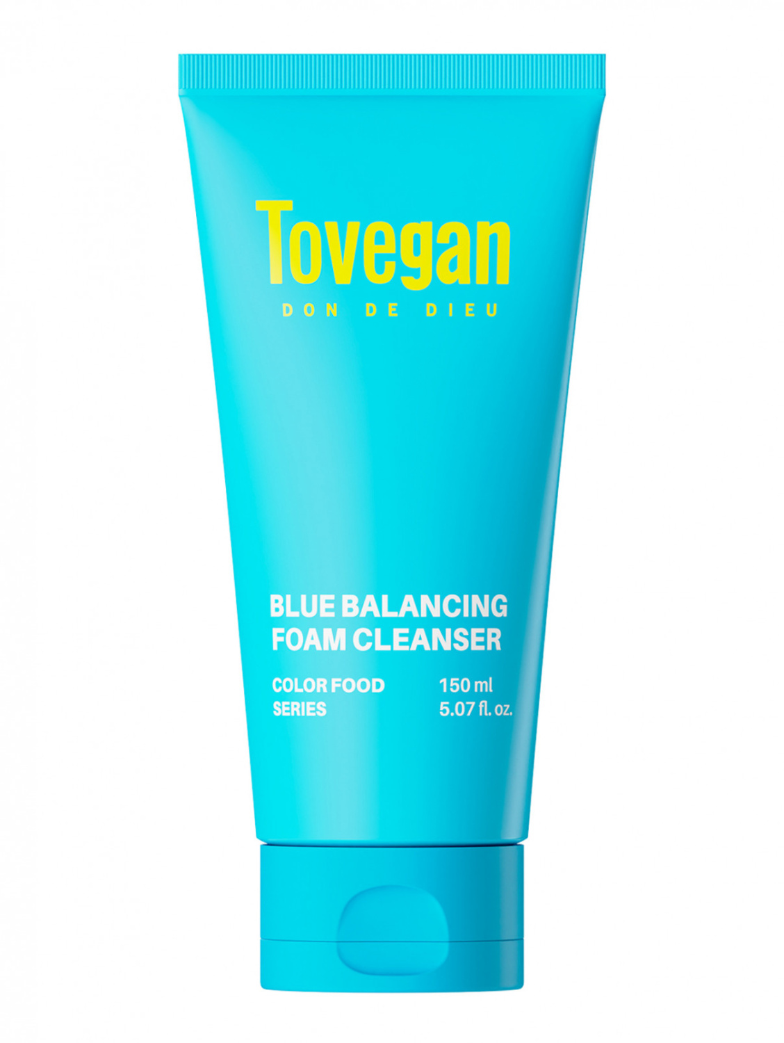 Tovegan Blue Balancing Foam Cleanser 150ml - интернет-магазин профессиональной косметики Spadream, изображение 56426