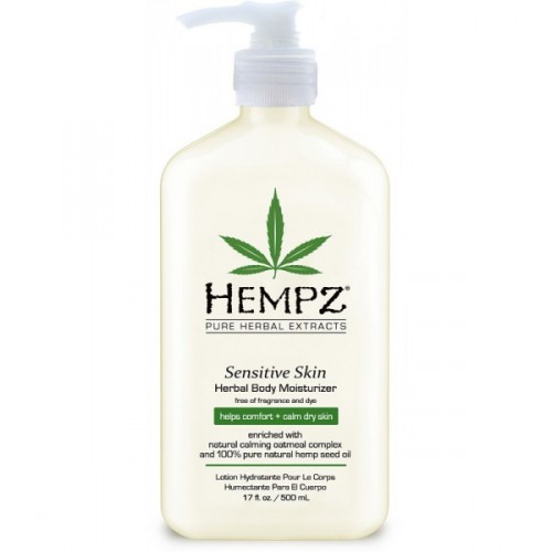 Hempz Sensitive Skin Herbal Body Moisturizer 500ml - интернет-магазин профессиональной косметики Spadream, изображение 16909