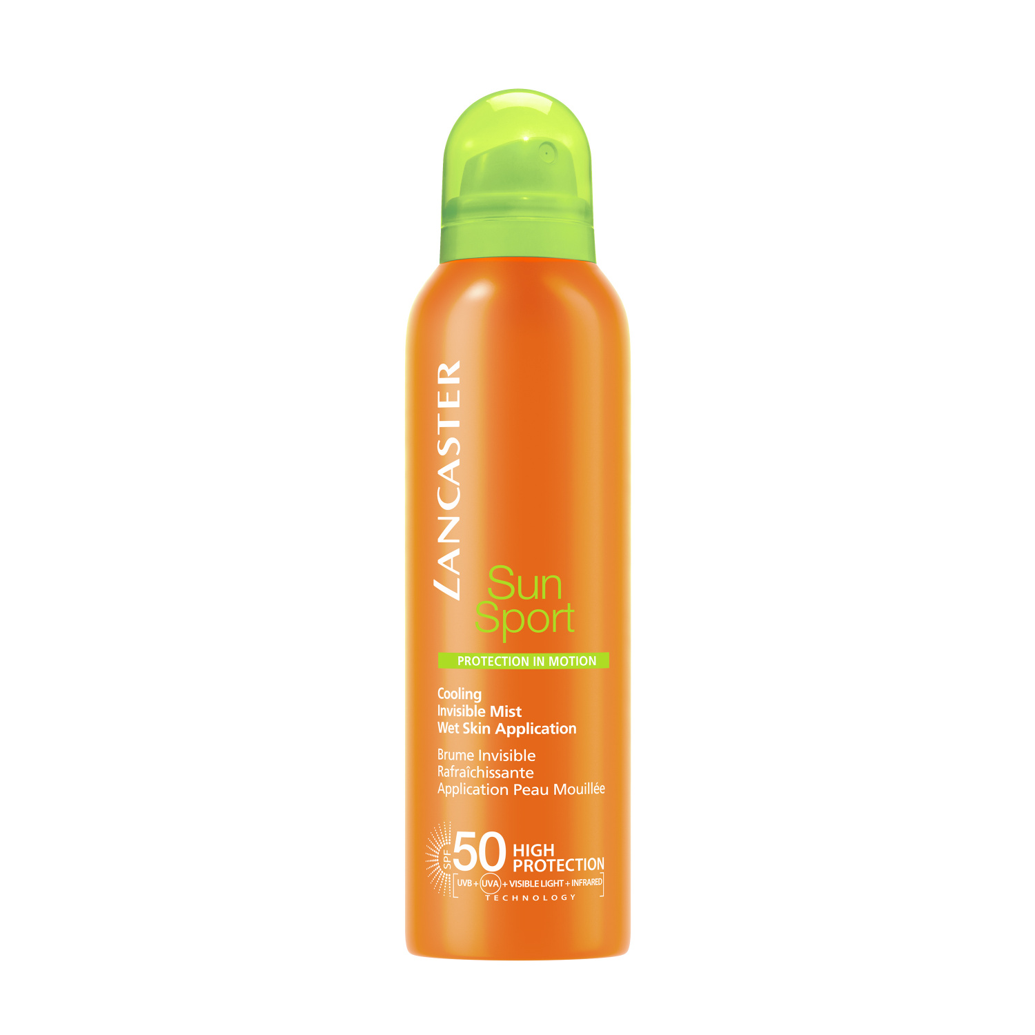 

Lancaster Sun Sport Cooling Invisible Mist Wet Skin Application SPF50 200ml