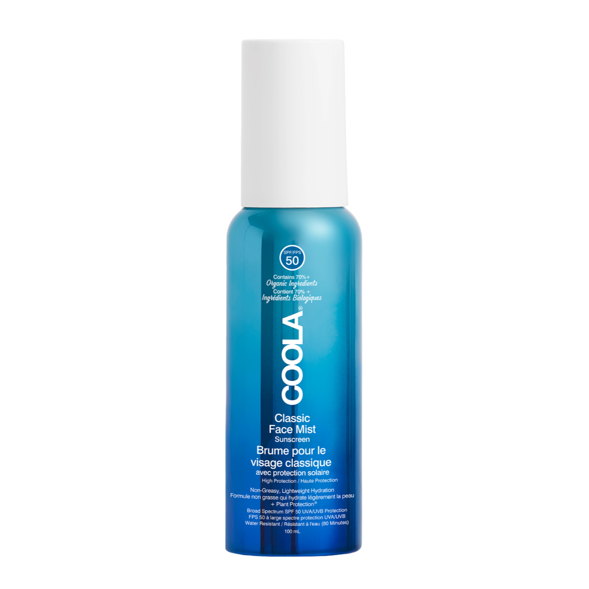 COOLA SUNCARE SPF50 Face Spray 100ml - интернет-магазин профессиональной косметики Spadream, изображение 56593