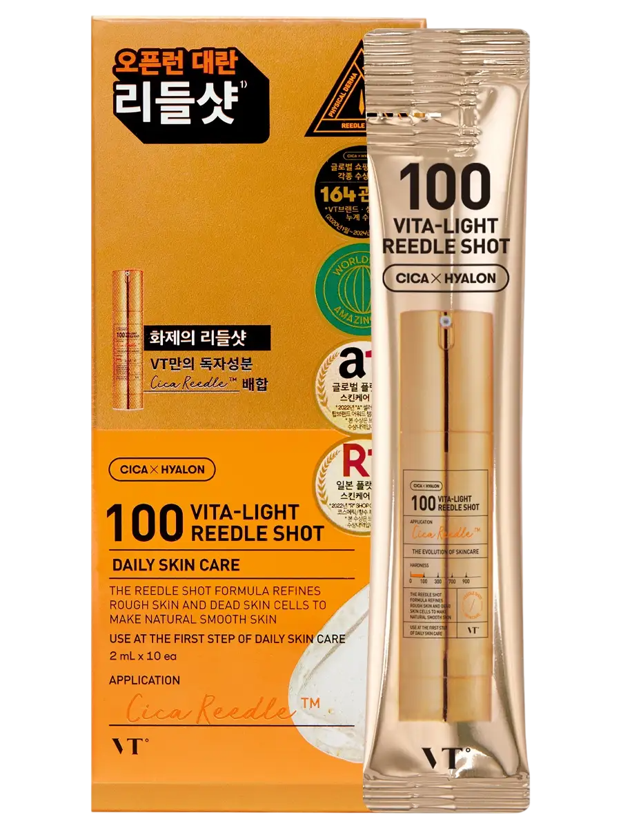 VT Cosmetics Vita-Light Reedle Shot 100 10p/2ml