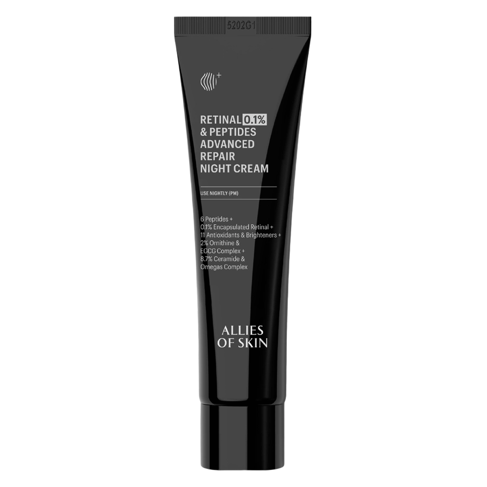 Allies of Skin Retinal 0.1% & Peptides Advanced Repair Night Cream 20ml