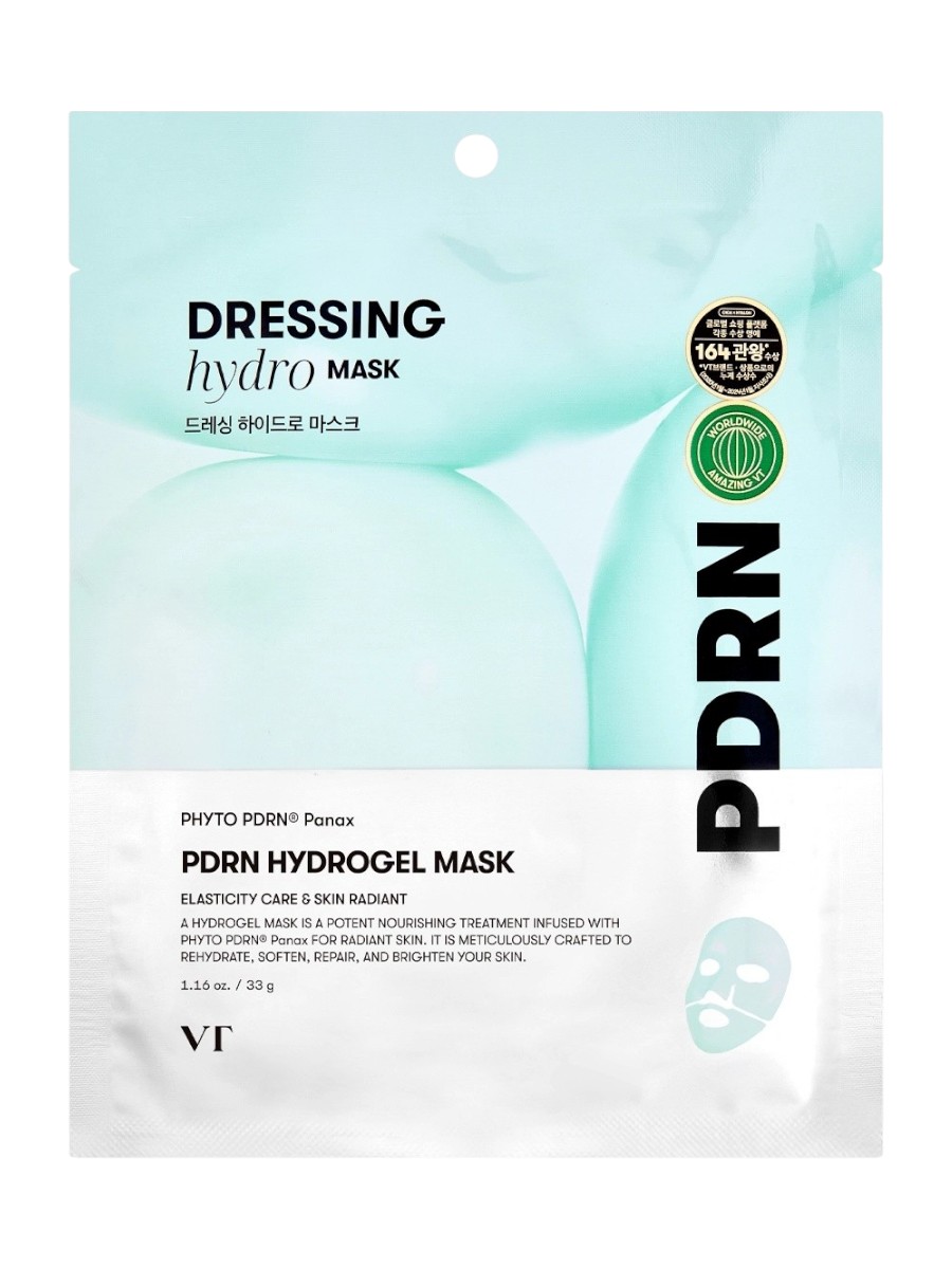 VT Cosmetics PDRN Hydrogel Mask 35g - интернет-магазин профессиональной косметики Spadream, изображение 66397