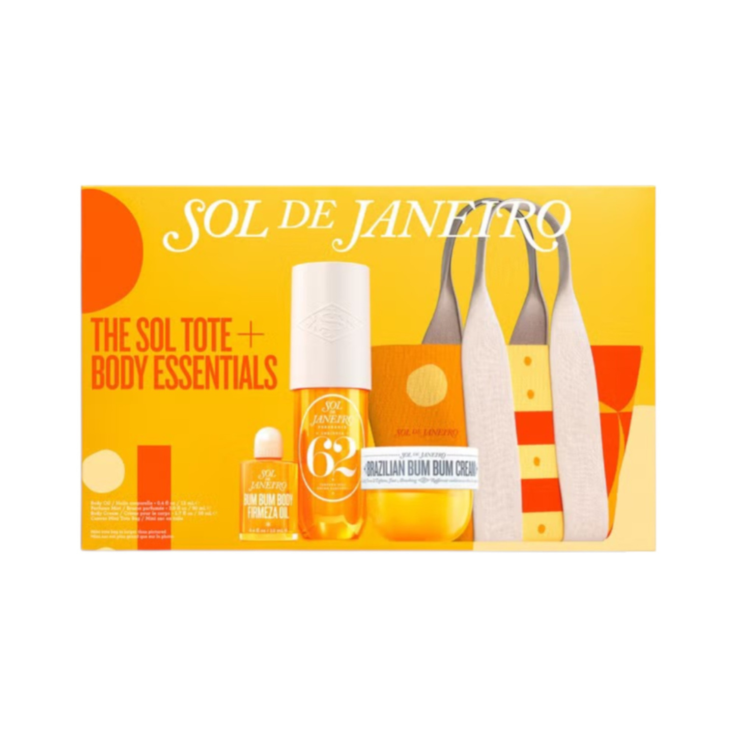Sol de Janeiro Tote + Body Essentials Set 90/50/12ml  - интернет-магазин профессиональной косметики Spadream, изображение 65792