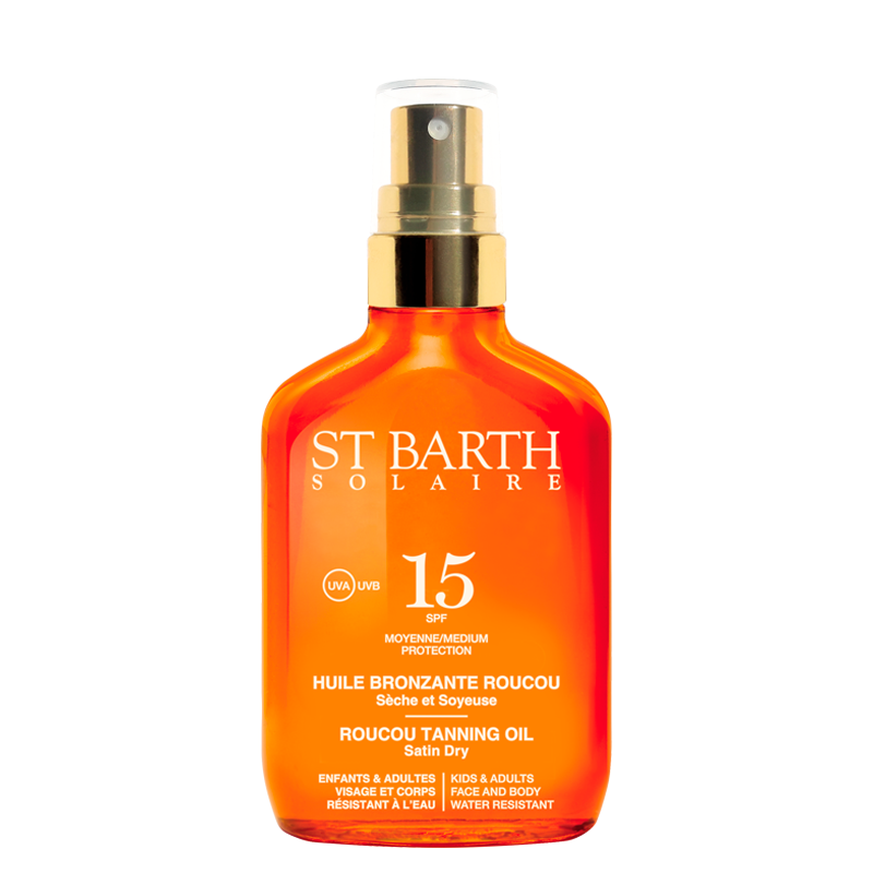 Ligne St Barth Roucou Tanning Oil Satin Dry Medium Protection SPF15 100ml Outlet - интернет-магазин профессиональной косметики Spadream, изображение 71638