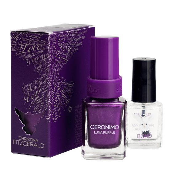 

Christina Fitzgerald Geronimo Lunar Purple + Bond 12ml/9ml