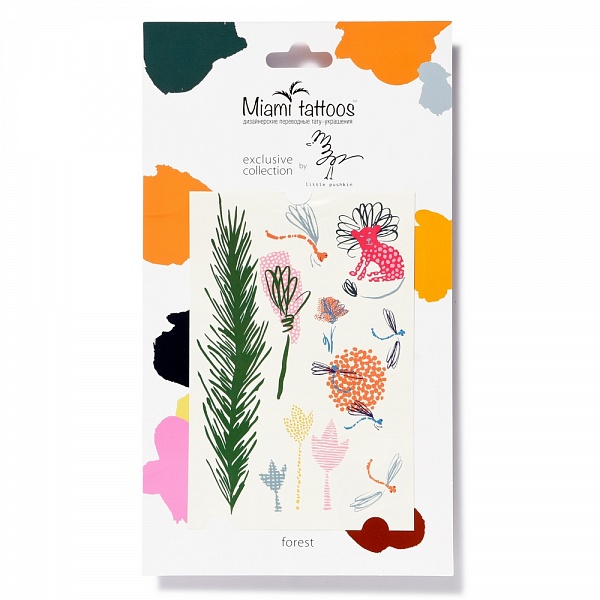 

Переводные тату Forest by Little Pushkin