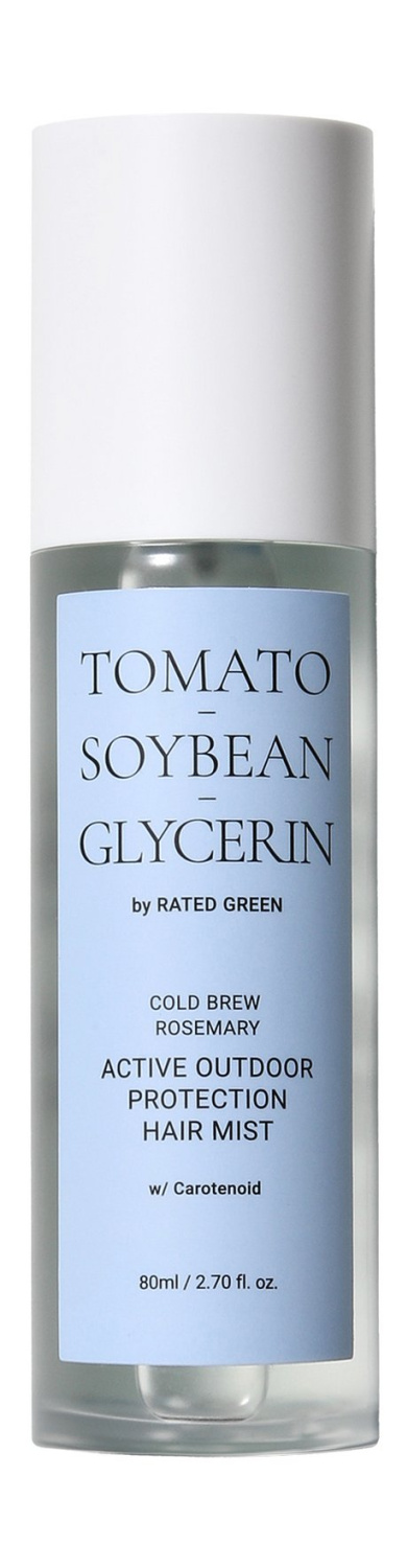Rated Green Active Outdoor Protection Hair Mist Tomato-Soybean-Glycerin 80ml