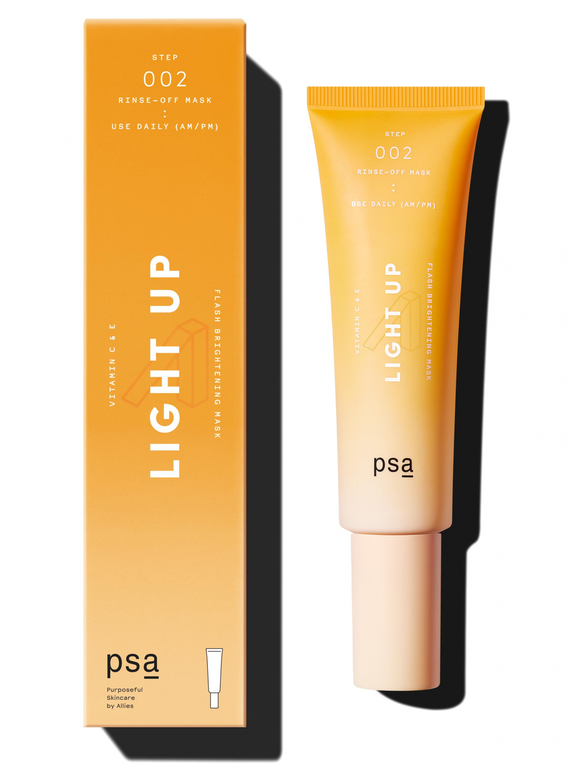 PSA LIGHT UP: Vitamin C&E Flash Brightening Mask 50ml Outlet - интернет-магазин профессиональной косметики Spadream, изображение 71008