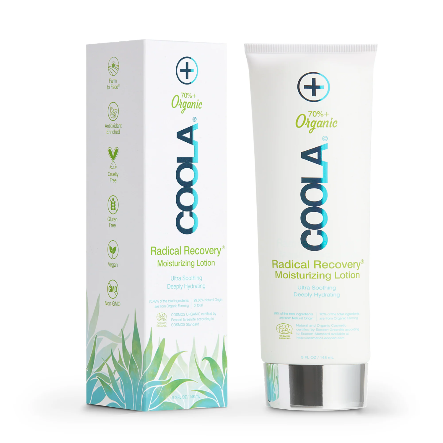 COOLA Radical Recovery Eco-Cert Organic After Sun Lotion 148ml - интернет-магазин профессиональной косметики Spadream, изображение 47877