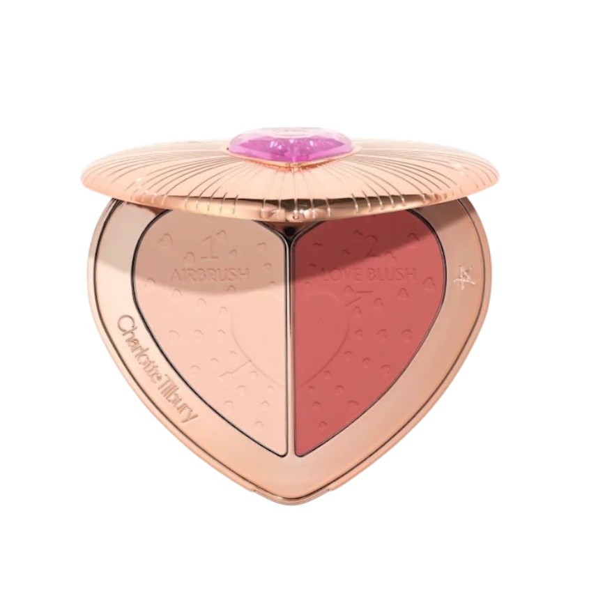 Charlotte Tilbury Pillow Talk Beauty Soulmates Face Palette Flawless Peach 13g - интернет-магазин профессиональной косметики Spadream, изображение 65082