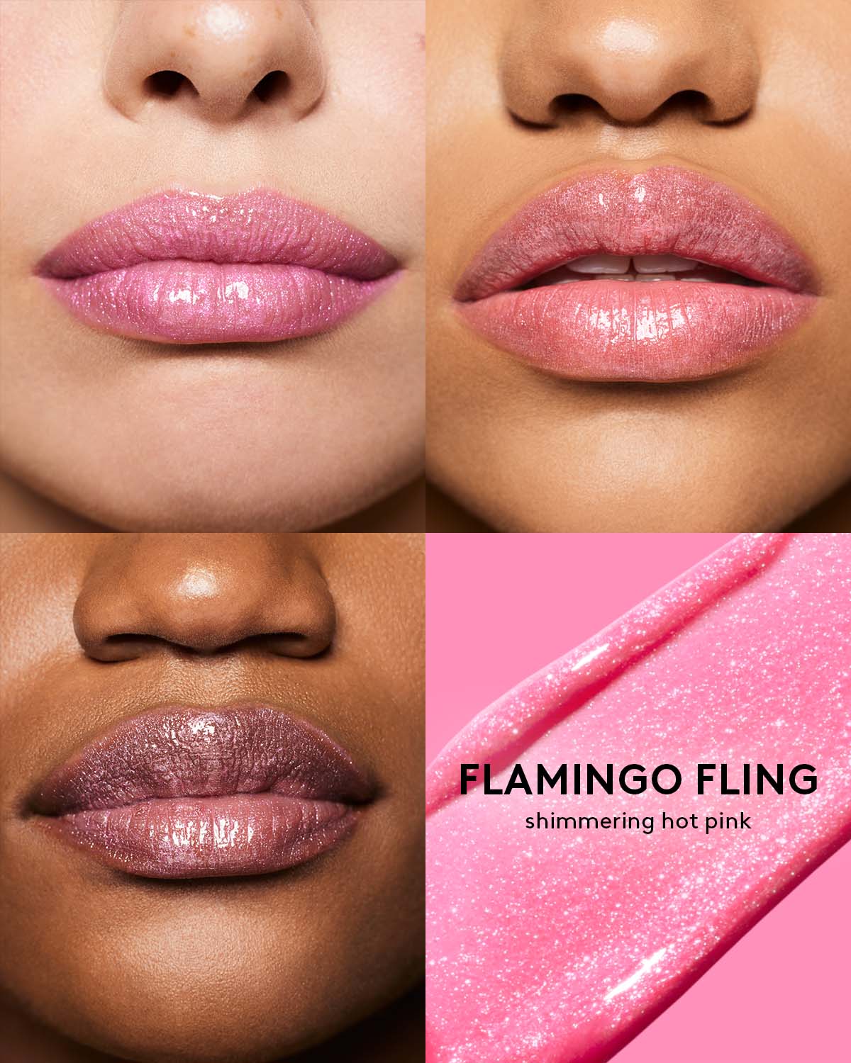 Fenty Beauty リップグロス フラミンゴフリング Fenty Beauty Gloss Bomb Stix Flamingo Fling 3.6g - Увлажняющий