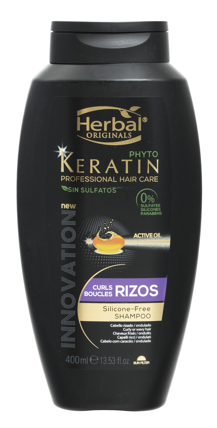 Herbal Originals Phyto Keratin Curls Shampoo 400ml - интернет-магазин профессиональной косметики Spadream, изображение 49233
