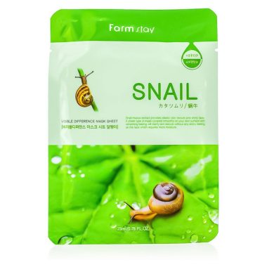 

FarmStay Visible Difference Mask Sheet Snail