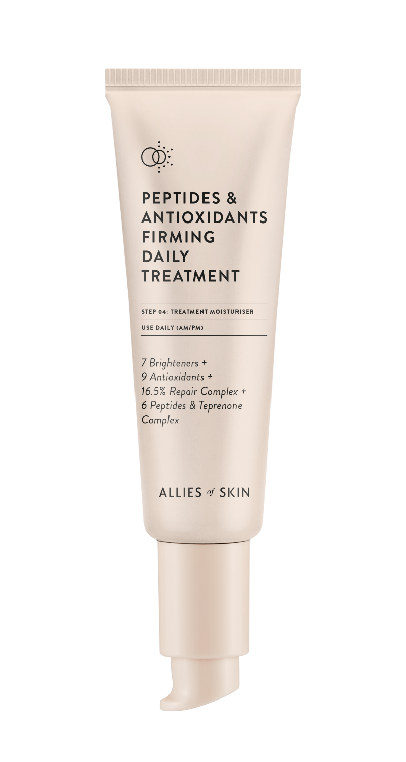 Allies of Skin Peptides Antioxidants Firming Daily Treatment 50ml -  Укрепляющий дневной уход с пептидами и антиоксидантами, PPADT050EN01,  Allies of Skin, купить по выгодной цене в интернет магазине Spadream