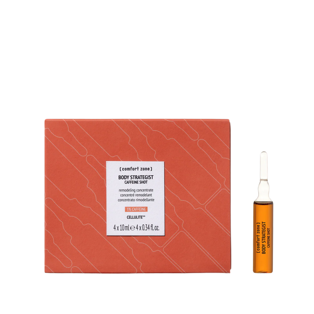 Comfort Zone Body Strategist Caffeine Shot 4x10ml