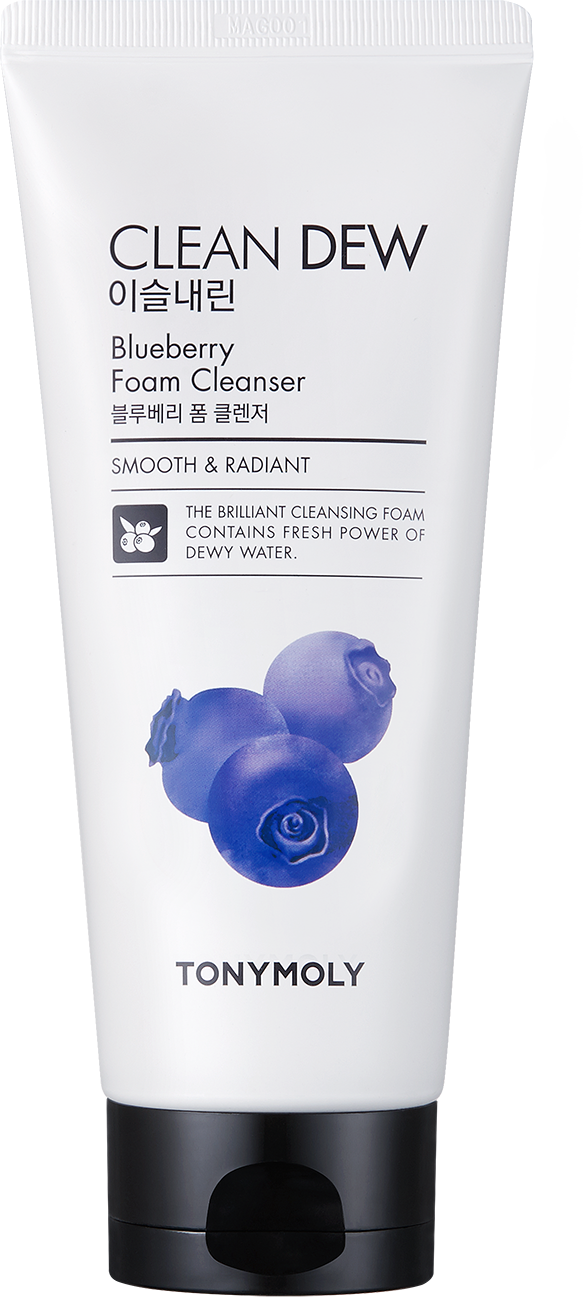 

Tony Moly Clean Dew Blueberry Foam Cleanser 180ml