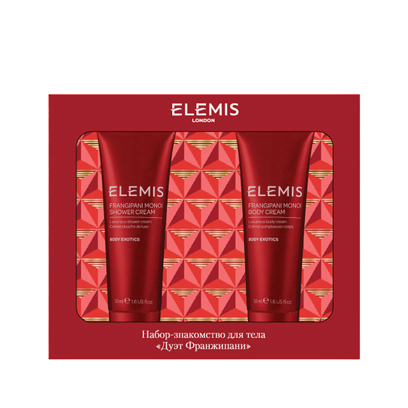 Elemis Frangipani Monoi Body Duo Discovery Set 2x50ml - интернет-магазин профессиональной косметики Spadream, изображение 65631
